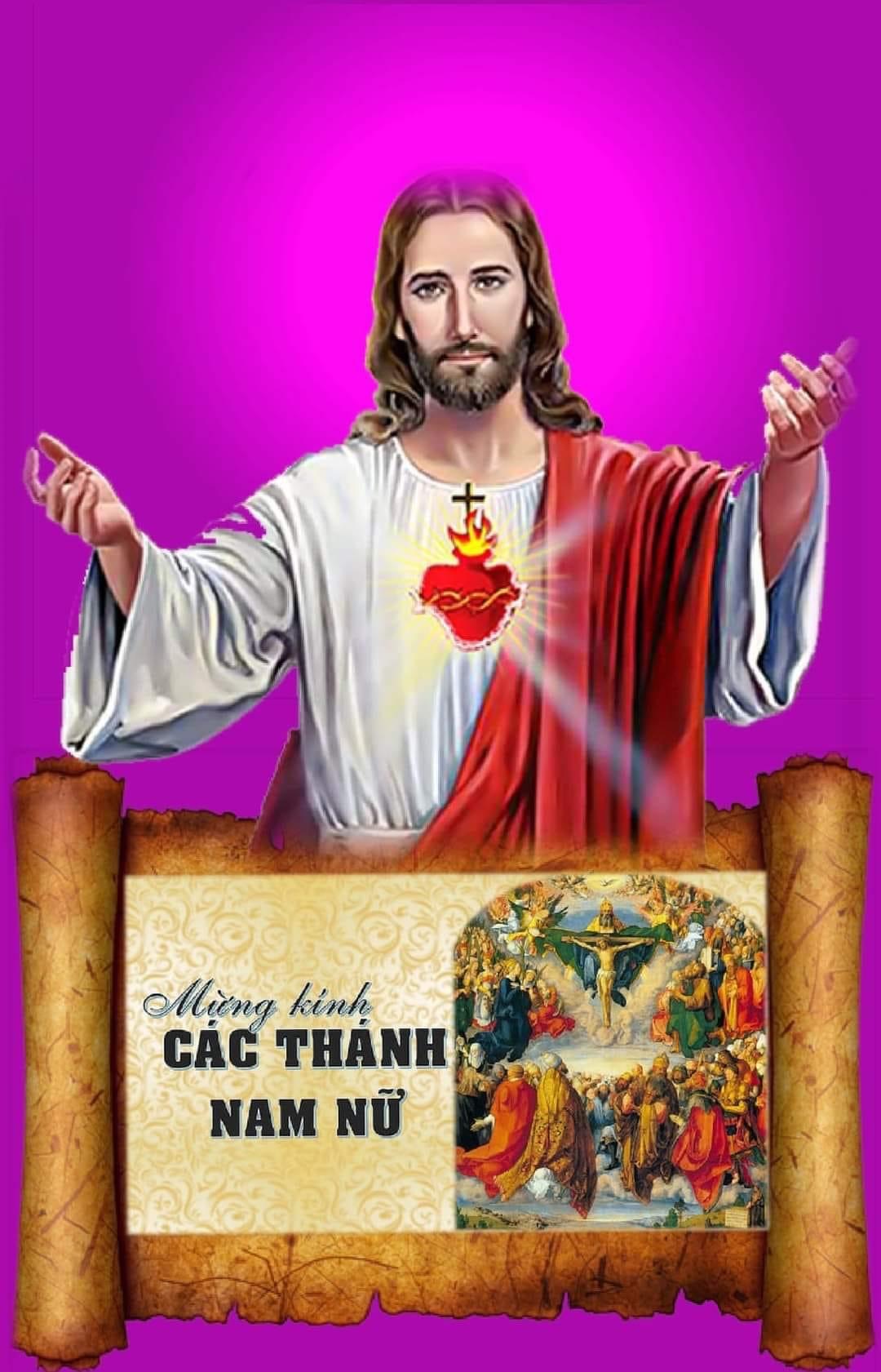 KÍNH MỪNG LỄ CÁC THÁNH NAM NỮ