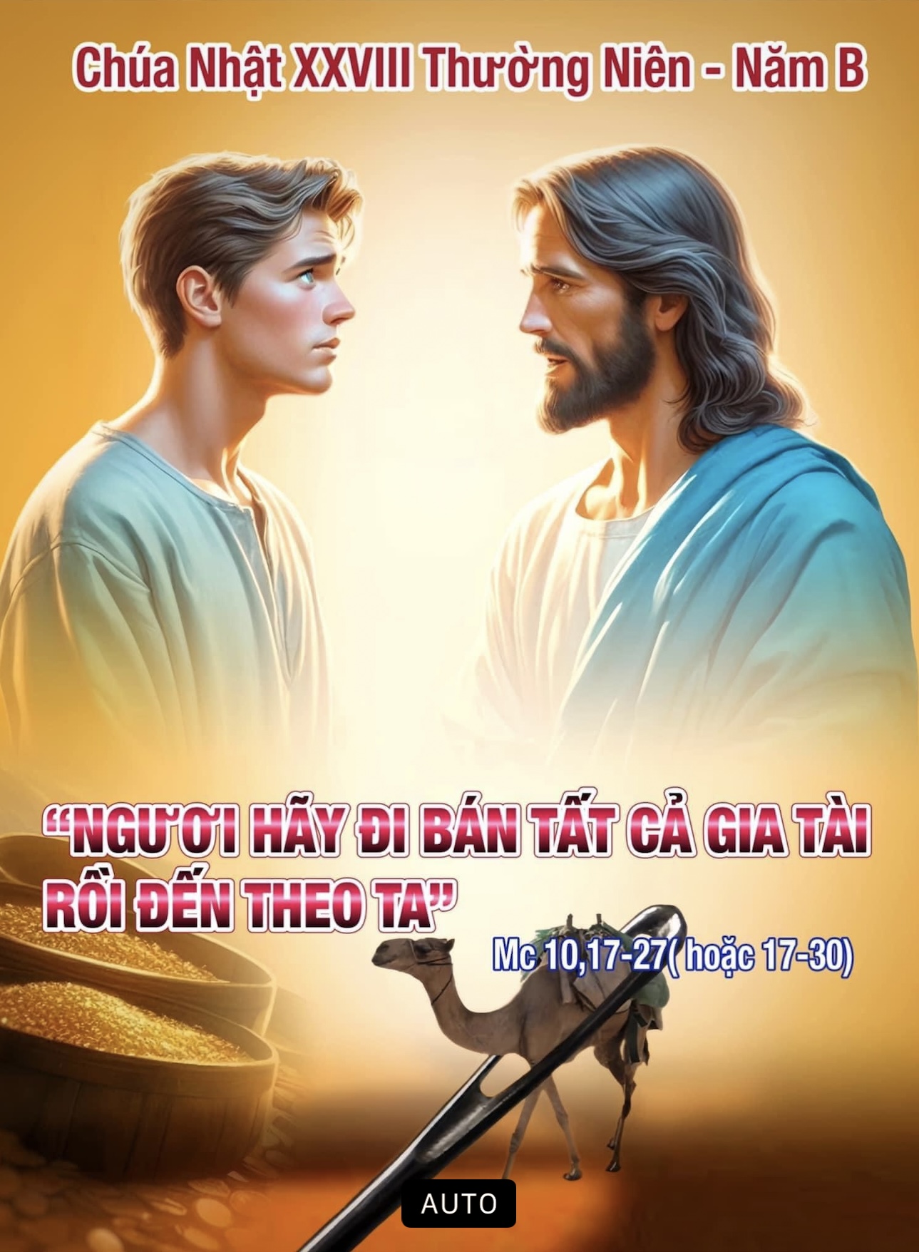 Chúa Nhật XXVIII Thường Niên – Năm B.