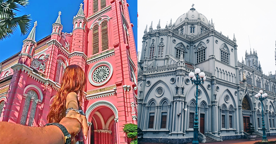 Ngây ngất con tim 10 NHÀ THỜ ĐẸP NHẤT NHÌ VN ít người biết tới