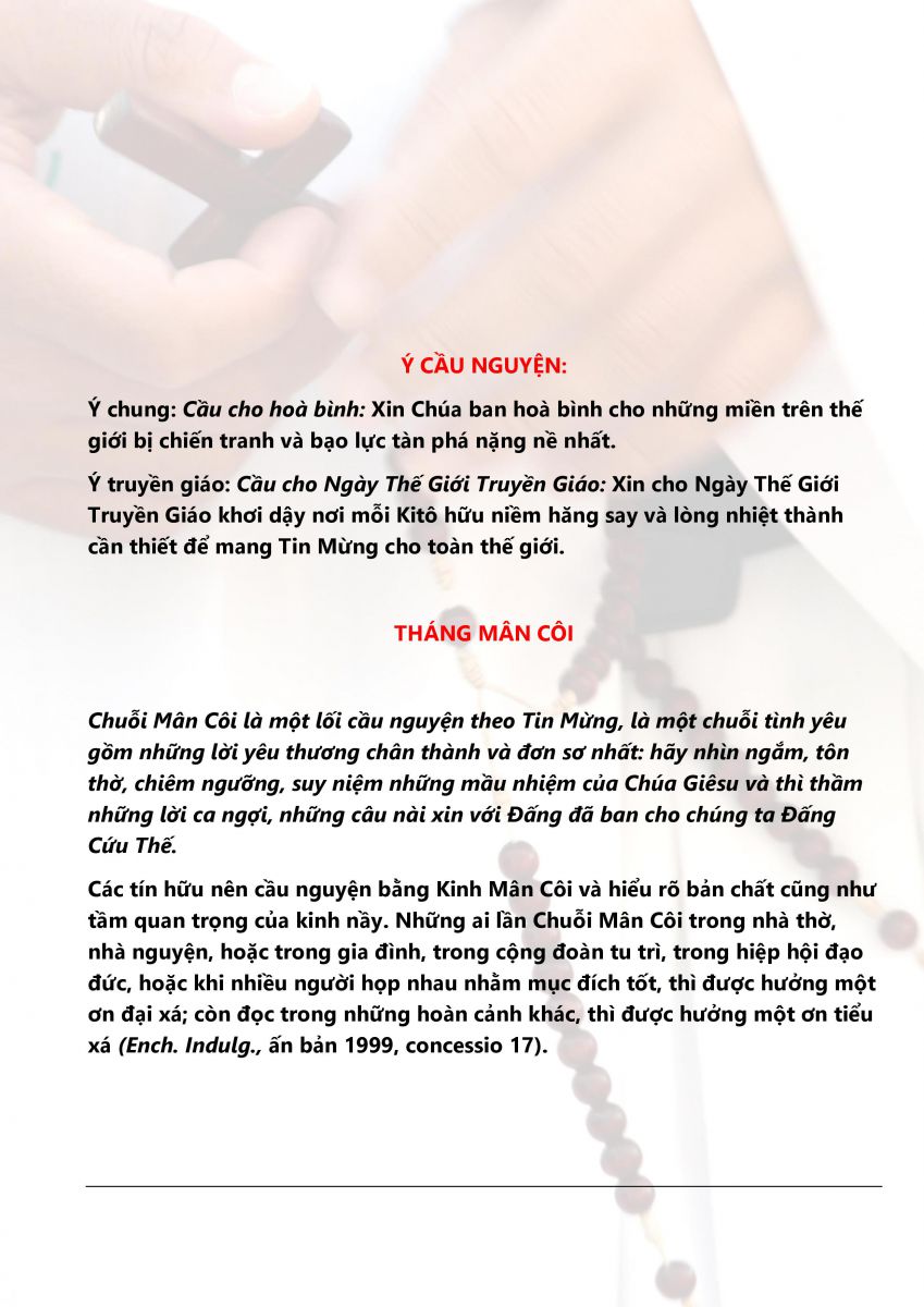 Kinh Mân Côi Và Cách Tổ Chức Buổi Đọc Kinh Gia Đình